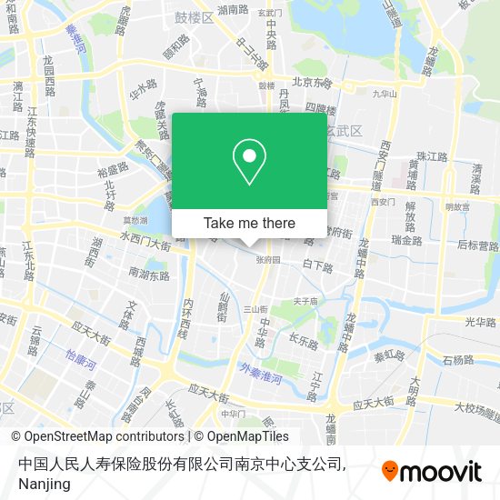 中国人民人寿保险股份有限公司南京中心支公司 map