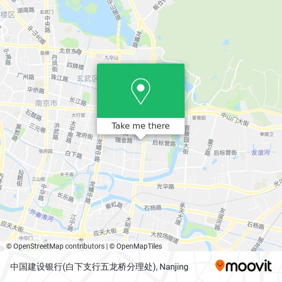 中国建设银行(白下支行五龙桥分理处) map
