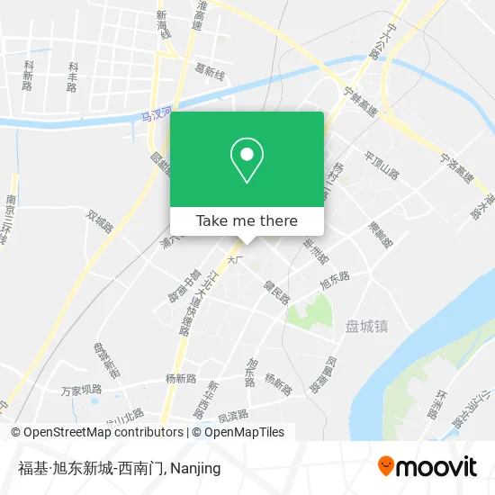 福基·旭东新城-西南门 map