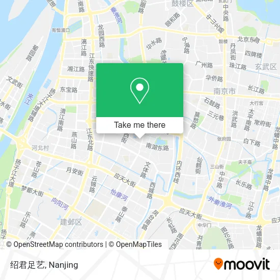 绍君足艺 map