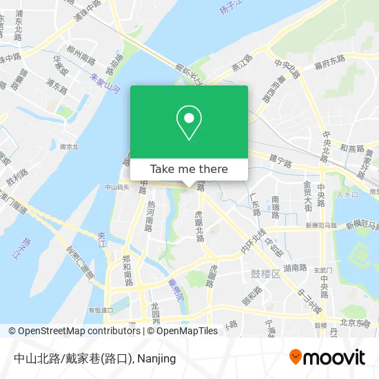 中山北路/戴家巷(路口) map