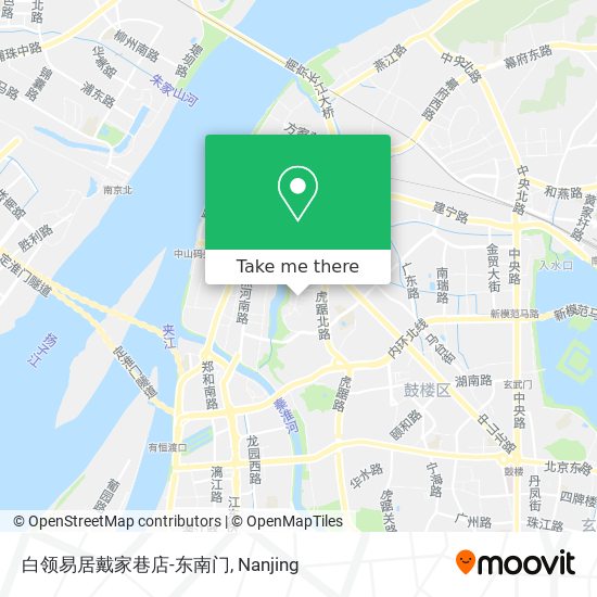 白领易居戴家巷店-东南门 map