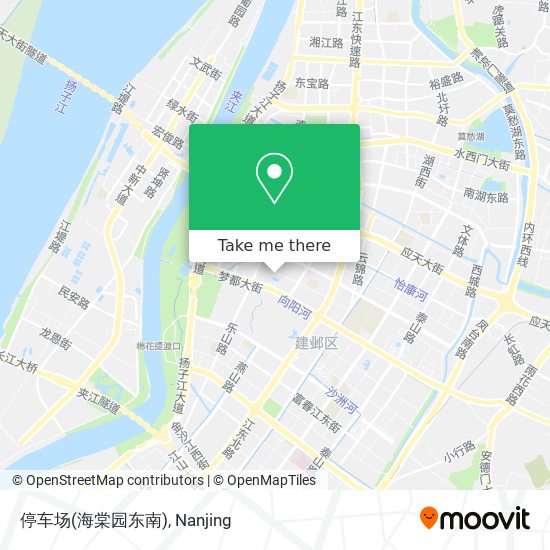 停车场(海棠园东南) map