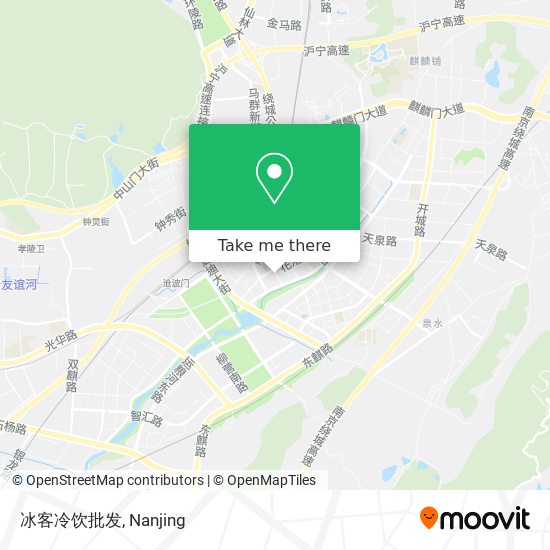 冰客冷饮批发 map