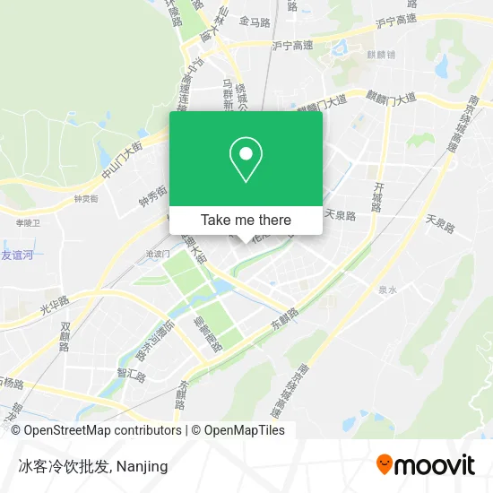 冰客冷饮批发 map