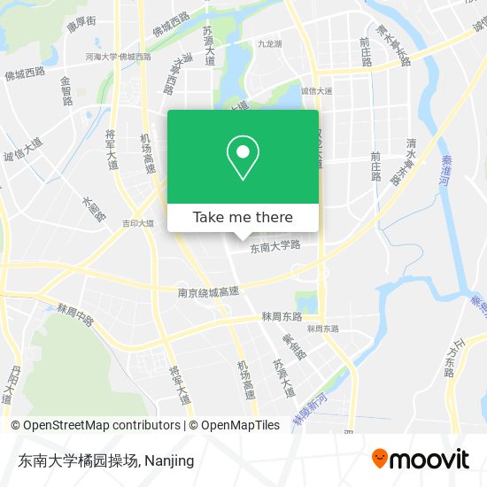 东南大学橘园操场 map