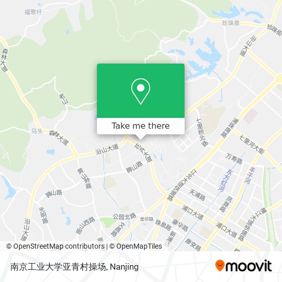 南京工业大学亚青村操场 map