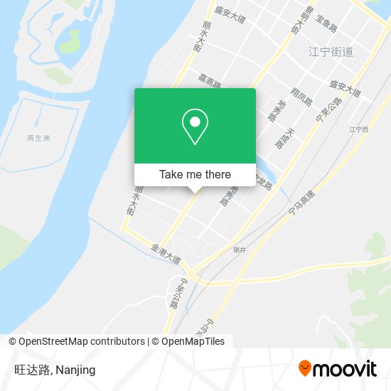旺达路 map