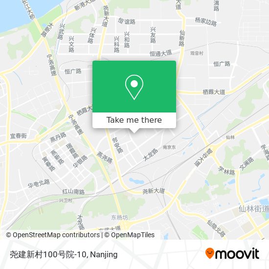 尧建新村100号院-10 map