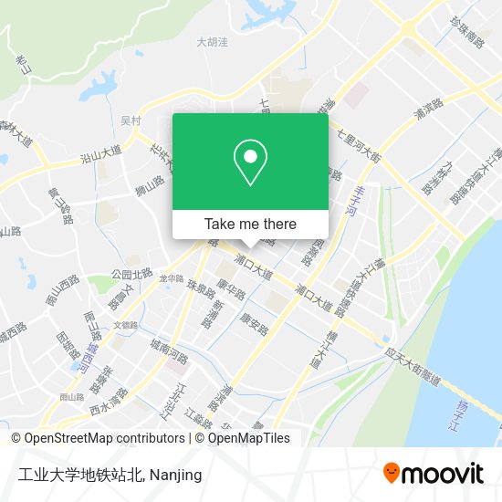 工业大学地铁站北 map