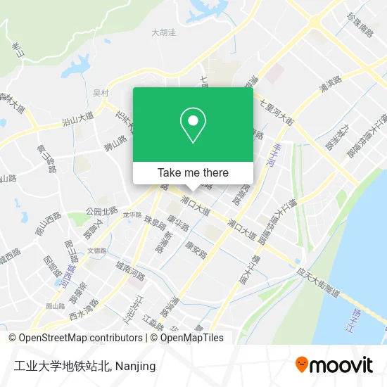 工业大学地铁站北 map