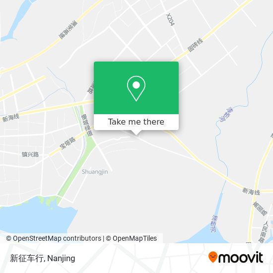 新征车行 map