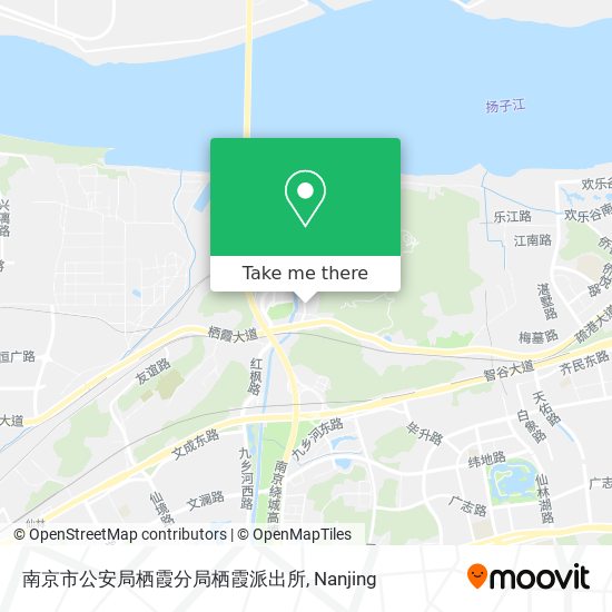 南京市公安局栖霞分局栖霞派出所 map