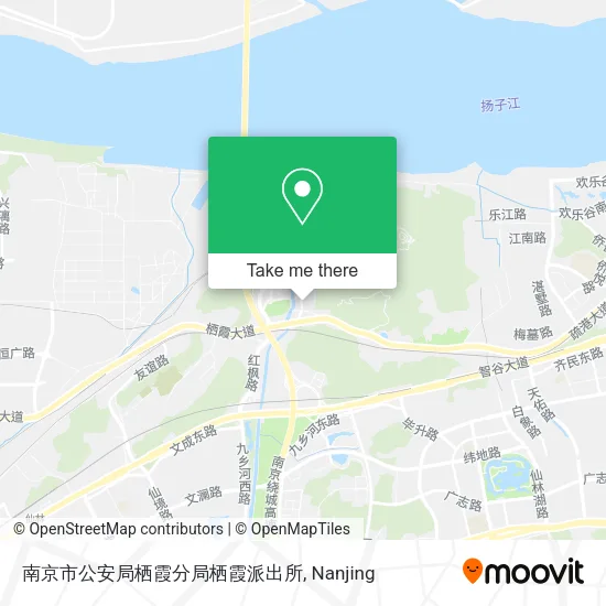 南京市公安局栖霞分局栖霞派出所 map