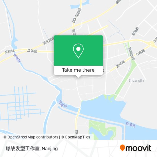 滕战发型工作室 map