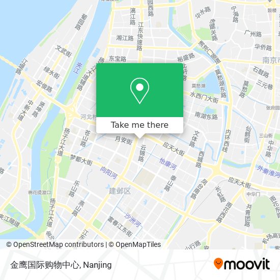 金鹰国际购物中心 map