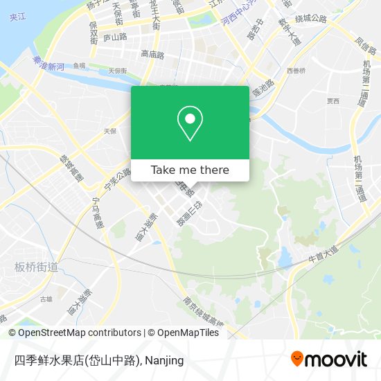 四季鲜水果店(岱山中路) map