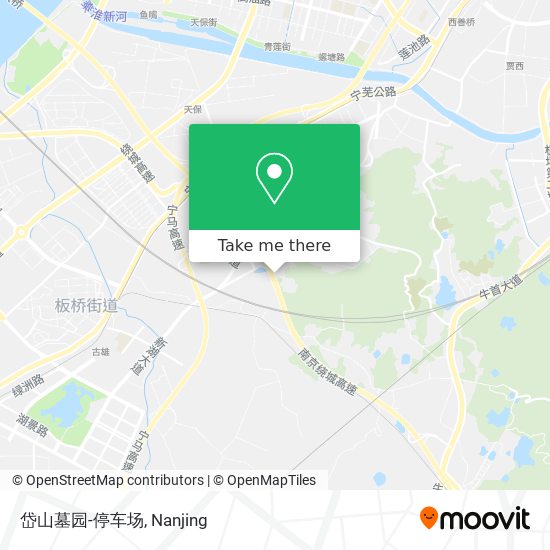 岱山墓园-停车场 map