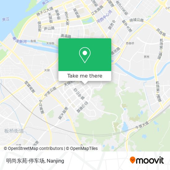 明尚东苑-停车场 map