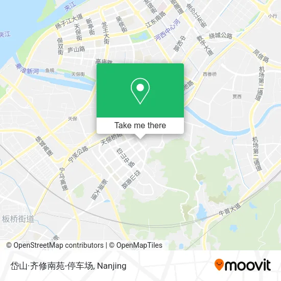 岱山·齐修南苑-停车场 map