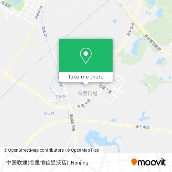 中国联通(谷里恒信通沃店) map