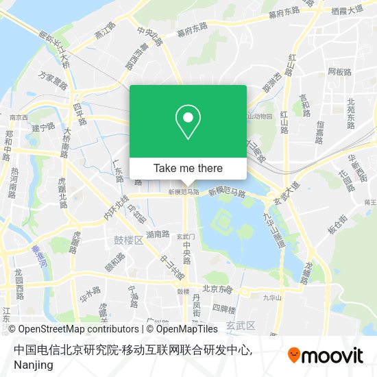 中国电信北京研究院-移动互联网联合研发中心 map