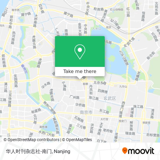 华人时刊杂志社-南门 map