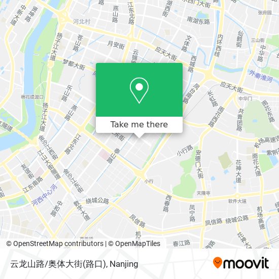云龙山路/奥体大街(路口) map