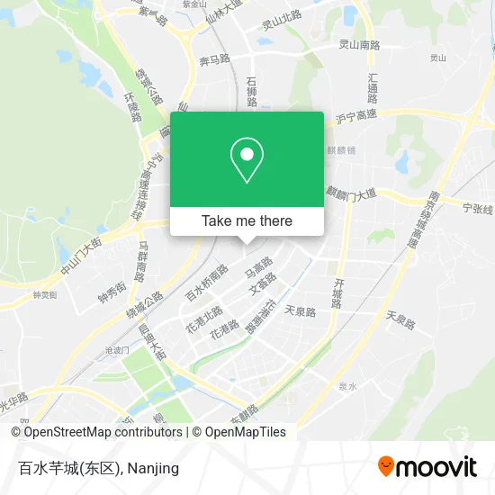 百水芊城(东区) map