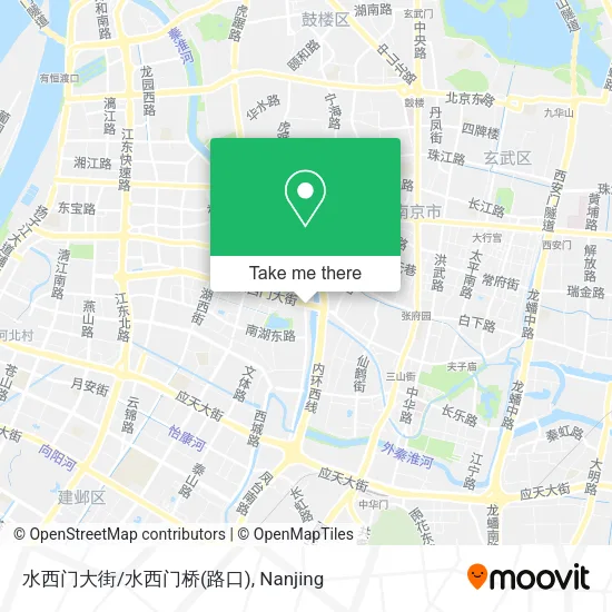 水西门大街/水西门桥(路口) map