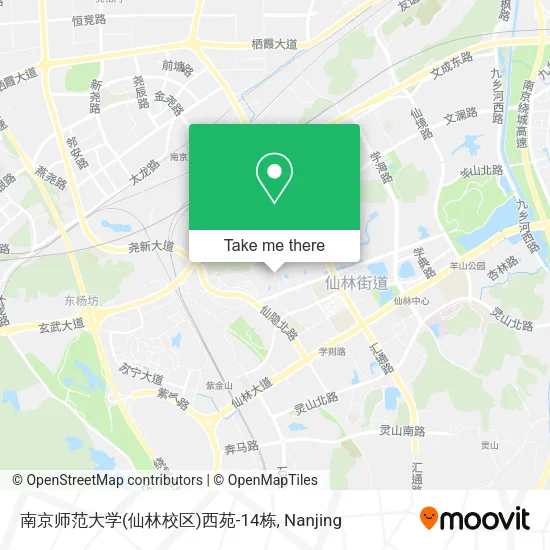 南京师范大学(仙林校区)西苑-14栋 map
