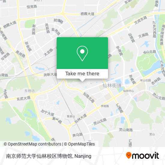 南京师范大学仙林校区博物馆 map