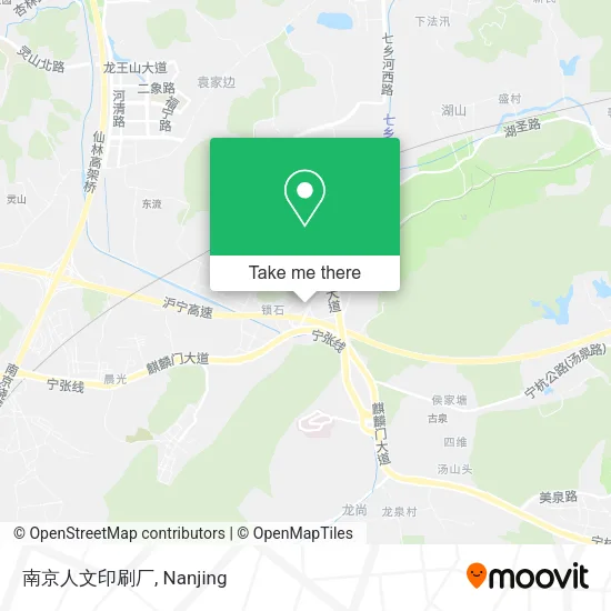 南京人文印刷厂 map
