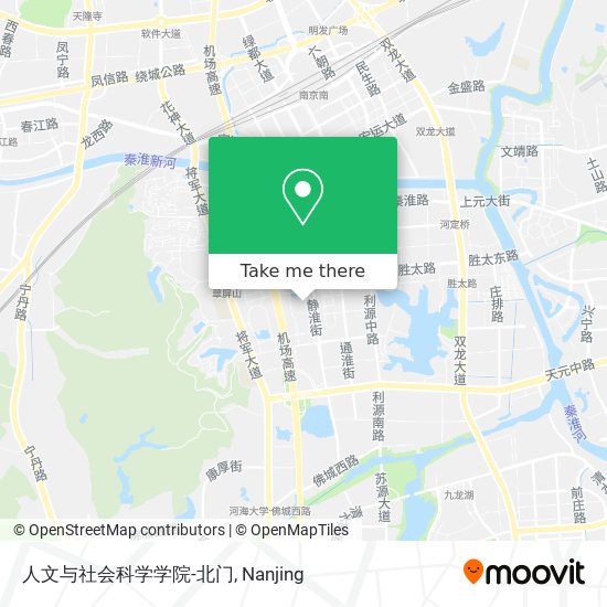 人文与社会科学学院-北门 map