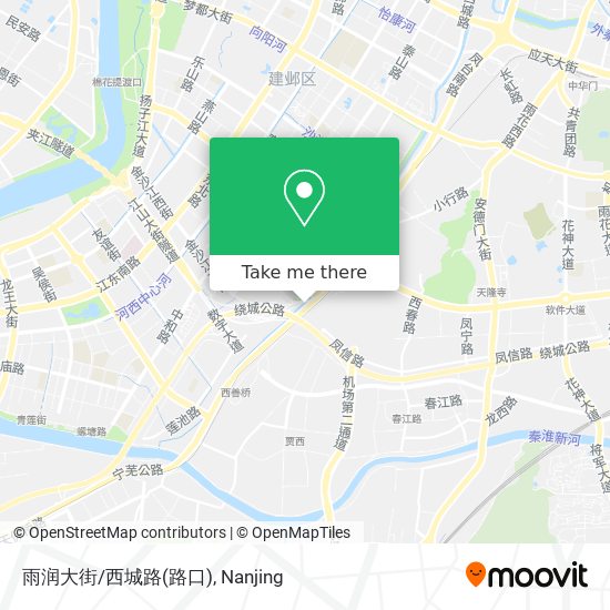 雨润大街/西城路(路口) map