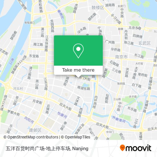 五洋百货时尚广场-地上停车场 map