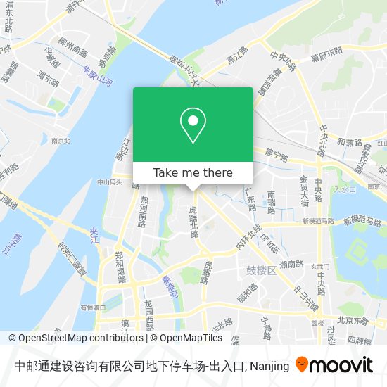 中邮通建设咨询有限公司地下停车场-出入口 map