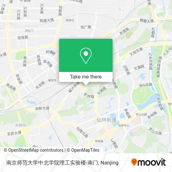 南京师范大学中北学院理工实验楼-南门 map