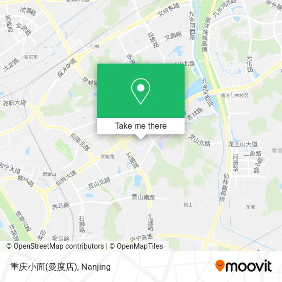 重庆小面(曼度店) map