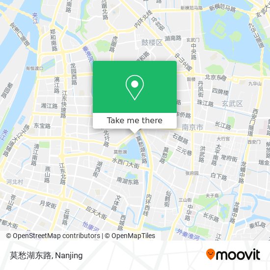 莫愁湖东路 map
