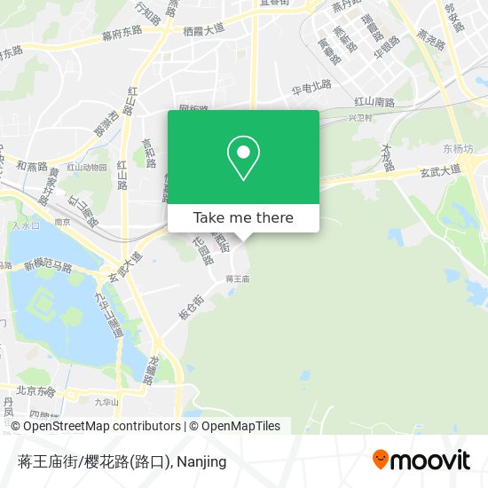 蒋王庙街/樱花路(路口) map