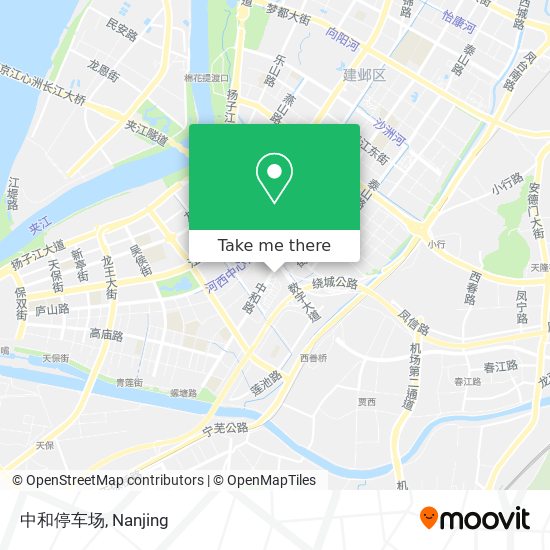 中和停车场 map