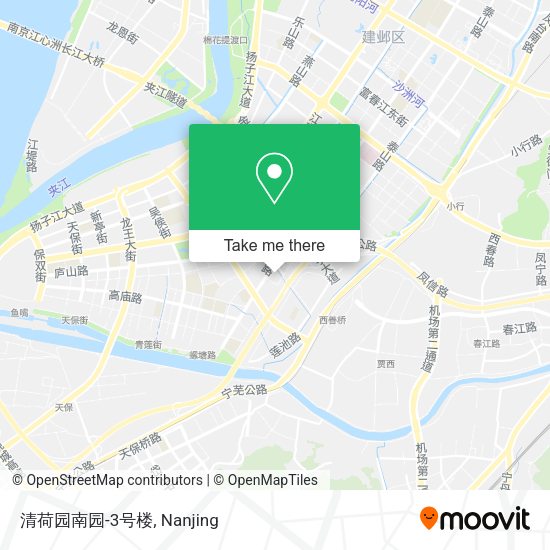 清荷园南园-3号楼 map