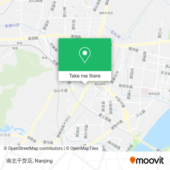 南北干货店 map