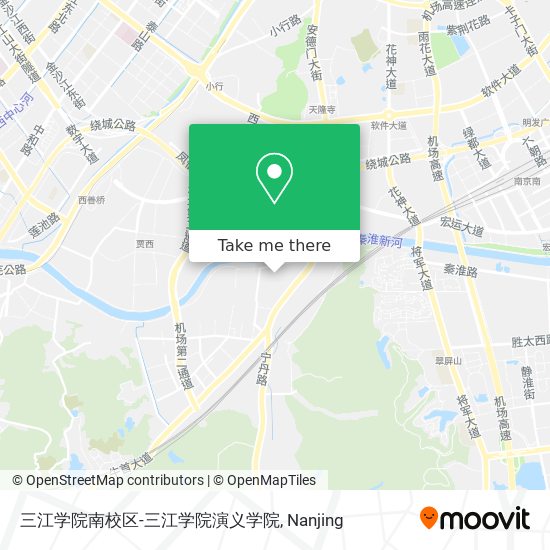 三江学院南校区-三江学院演义学院 map