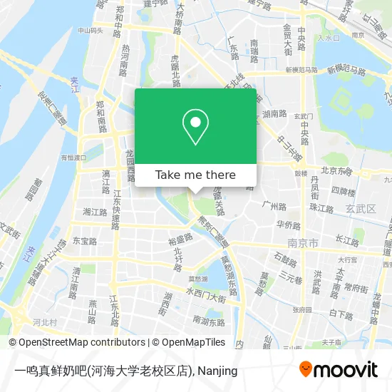 一鸣真鲜奶吧(河海大学老校区店) map