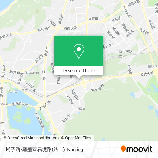 腾子路/黑墨营易境路(路口) map