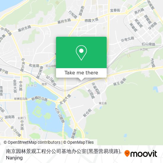 南京园林景观工程分公司基地办公室(黑墨营易境路) map