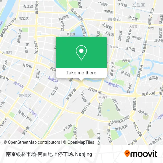 南京银桥市场-南面地上停车场 map