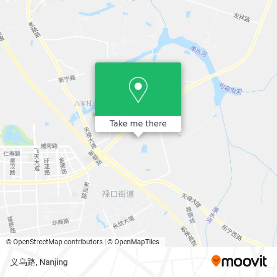义乌路 map